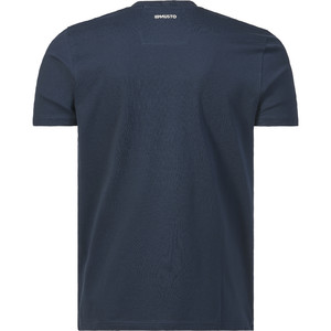 2022 Musto Herre Marina Grafisk T-shirt 82363 - Navy